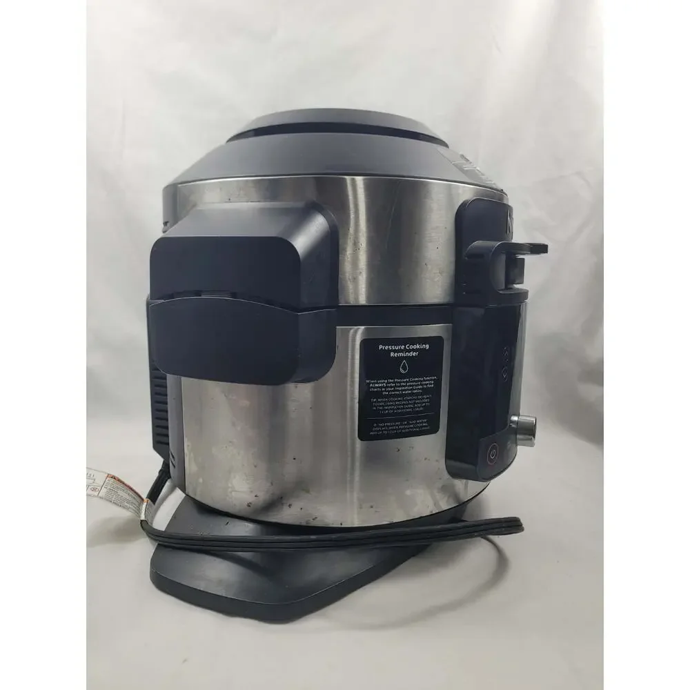 Ninja Foodi Combo Cooker OL500 SmartLid 1460W Pressure Cooker Air Fry Steamer